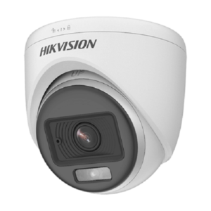 DS-2CE70KF0T-PFS 2.8mm - 3K ColorVu Indoor Audio Fixed Turret Camera كاميرا 5 ميجا داخلي الوان صوت - Image 1