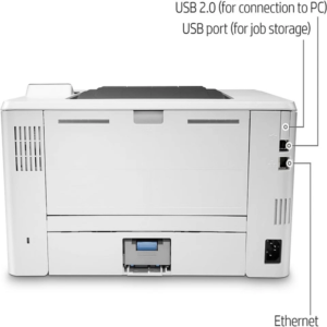 (New) HP LASER JET M404 DN HP طابعة جديدة ليزر جيت طباعة ابيض و اسود بسعة حبارة تصل الى 4000 ورقة وسرعة عالية 40ورقة/الدقيقة بدقة طبالعة عالة الجودة و طباعة تلقائية على الوجهين - Image 3