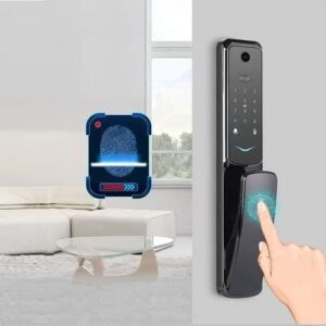 Smart Lock Hotel M1 AZX-8868 سمارت لوك للابواب الخشب والمصفحة - Image 7