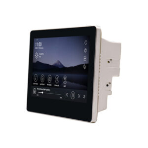 DSPPA-DM858 Wi-Fi 80W Network Smart Touch Screen 2 –Zone On-wall Stereo and Home music Amplifier (8Ω) - Image 2