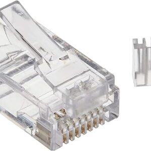 RJ45 Cat6 Plastic UTOPIA مجموعة من 100 قطعة - Image 2