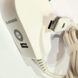 Fast charger with Type C cable - white شاحن موبيل - Image 3