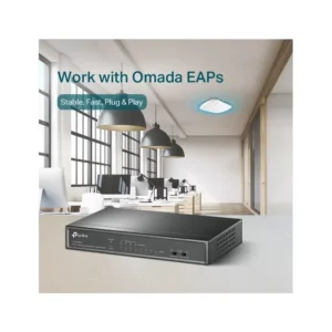 8- Port 10/100Mbps Desktop SwitchWith 4 PoE ports - tp-sf1008 lp سويتش 8 بورت - Image 5