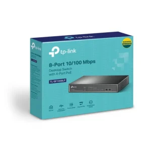 8- Port 10/100Mbps Desktop SwitchWith 4 PoE ports - tp-sf1008 lp سويتش 8 بورت - Image 2