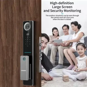 Levana Smart Lock - R02Ai Cat eye FOR Wooden Doors / Steel Doors ليفانا سمارت لوك - Image 2