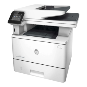 HP LaserJet MFP M443 MFP (New) *A3* طابعة ليزر ابيض و اسود متعددة الوظائف ( طباعة- نسخ - مسح ضوئى ب سرعة طباعة تصل الى 25 ورقة ف الدقيقة و بمعدل طباعة 8000 ورقة طباعة تلقائية على الوجهين ) تتميز بجودة طباعة عالية الدقة - Image 6