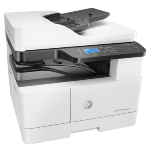 HP LaserJet MFP M443 MFP (New) *A3* طابعة ليزر ابيض و اسود متعددة الوظائف ( طباعة- نسخ - مسح ضوئى ب سرعة طباعة تصل الى 25 ورقة ف الدقيقة و بمعدل طباعة 8000 ورقة طباعة تلقائية على الوجهين ) تتميز بجودة طباعة عالية الدقة - Image 9