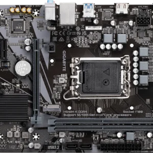 GIGABYTE H610M K DDR4 LGA 1700 M-ATX Motherboard - Image 2