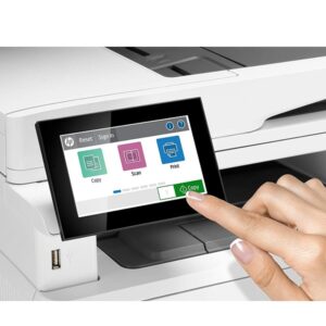 HP MFP E42540 - Printer  طابعة ليزر جيت ام اف بي E42540 اتش بى للطباعة و النسخ و المسح الضوئى و الارسال بالفاكس لون ابيض احادية اللون من موديل الاتش بي - Image 3