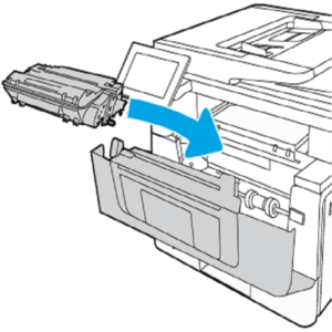 HP MFP E42540 - Printer  طابعة ليزر جيت ام اف بي E42540 اتش بى للطباعة و النسخ و المسح الضوئى و الارسال بالفاكس لون ابيض احادية اللون من موديل الاتش بي - Image 15
