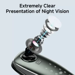 Levana Smart Lock I7Ai Cat eye FOR Wooden Doors / Steel Doors سمارت لوك من ليفانا - Image 5